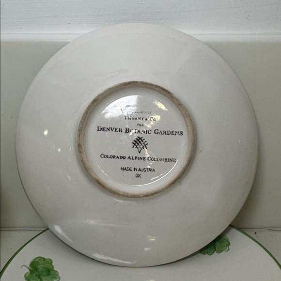 Vintage Tiffany & Co. Denver Botanic Gardens: Set of 4 Cups & Saucers - Picture 8 of 8